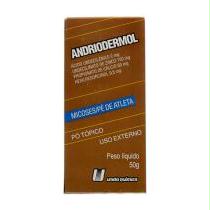 Andriodermol pó tópico UNIÃO QUÍMICA 50g Andriodermol pó tópico UNIÃO QUÍMICA 50g