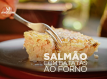 Salmão com Batatas ao Forno 