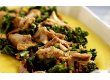 Polenta Frango com Brócolis                                                                         
