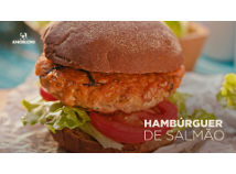 Hambúrguer de Salmão