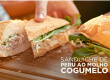Sanduíche de Peru ao molho de Cogumelo                                                              