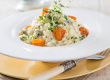 Risoto de Roquefort com Damasco                                                                     