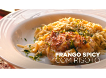 Frango Spicy com Risoto