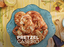 Pretzel Caseiro 