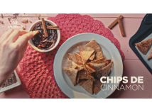 Chips de Cinnamon + Ganache de Chocolate