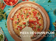 Pizza de COUVE-FLOR e Queijo sem Lactose                                                            