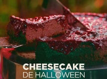 Cheesecake de Halloween